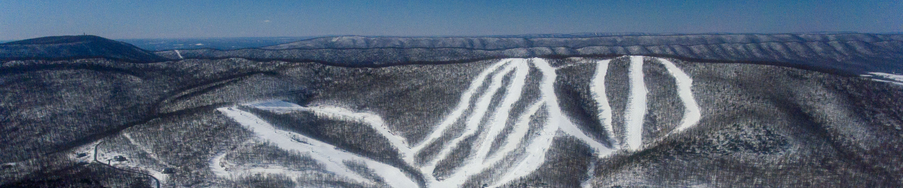 Aerial View of the Whitetail Ski Area