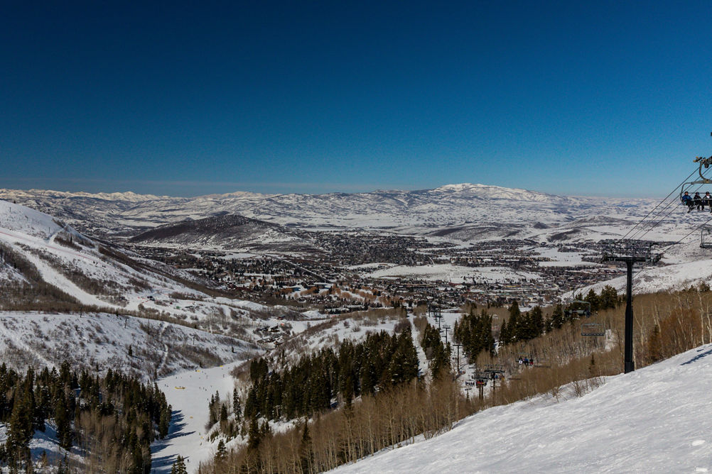 Beautiful day at Park City