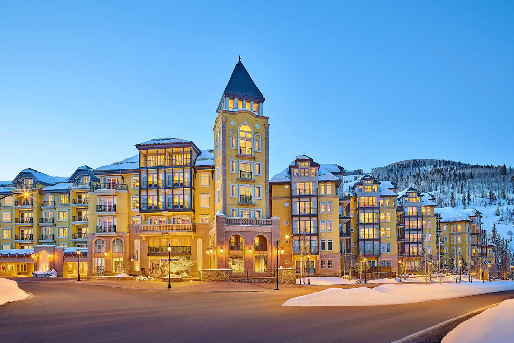 Ritz exterior in Vail, CO.