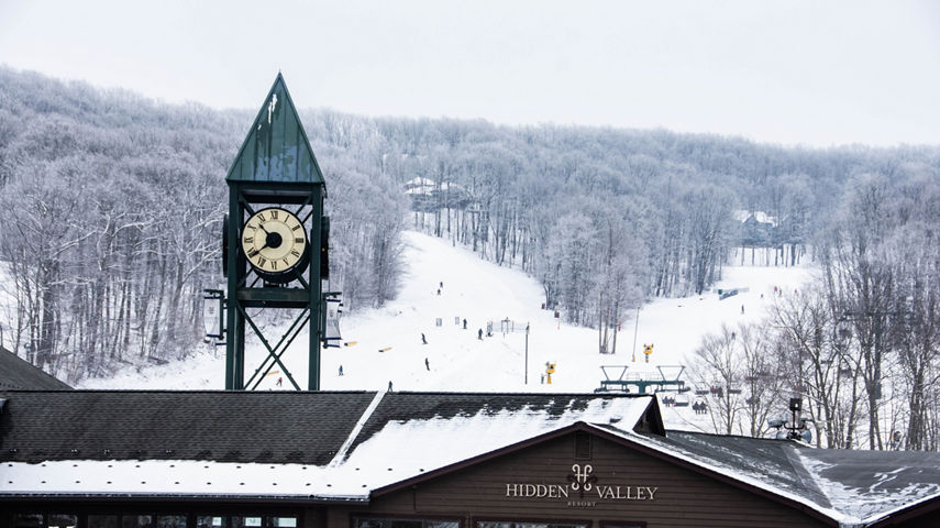 Base of Hidden Valley-PA Resort