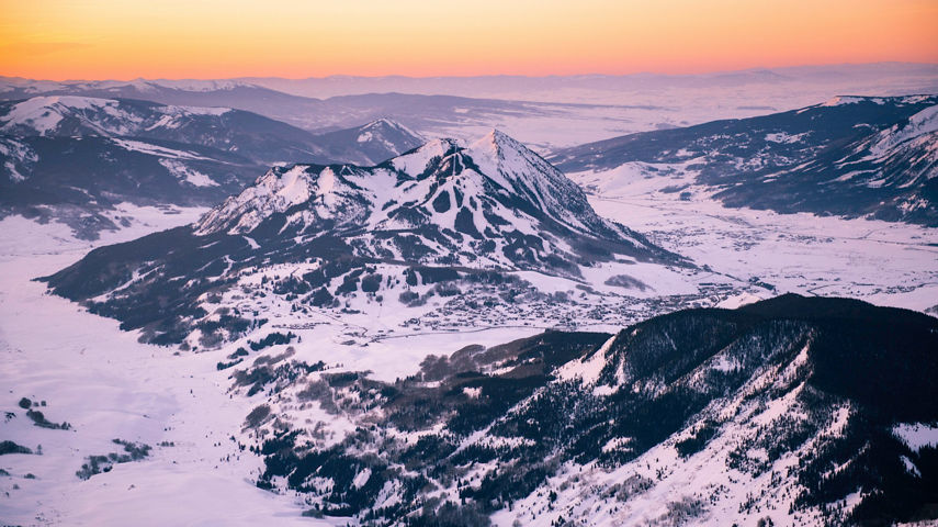 Views of Crested Butte, CO.