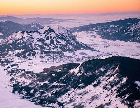 Views of Crested Butte, CO.