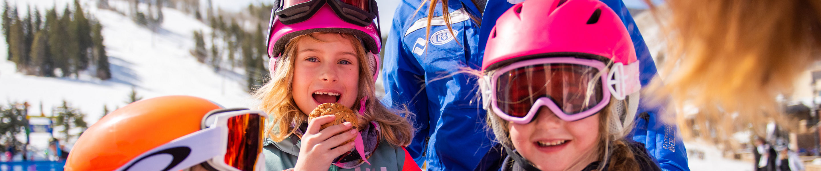 Kids Learning to Ski at Beaver Creek, CO