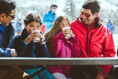 Family enjoying activities in Heavenly, CA.