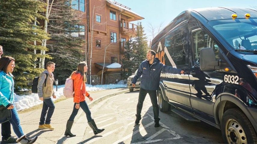 Passenger Load Into Epic Mountain Express Van