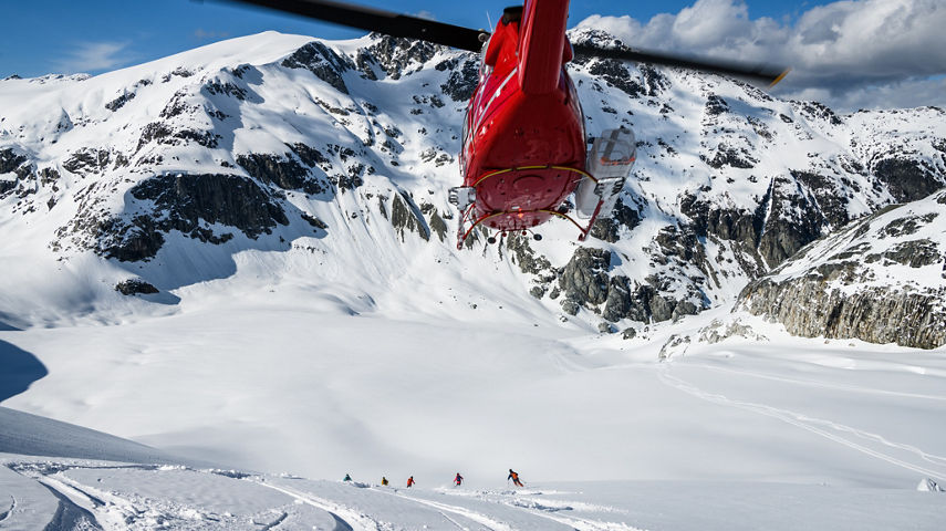 Heli-Skiing at Whistler Blackcomb
