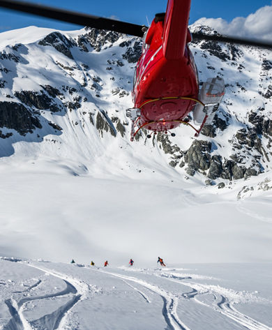 Heli-Skiing at Whistler Blackcomb
