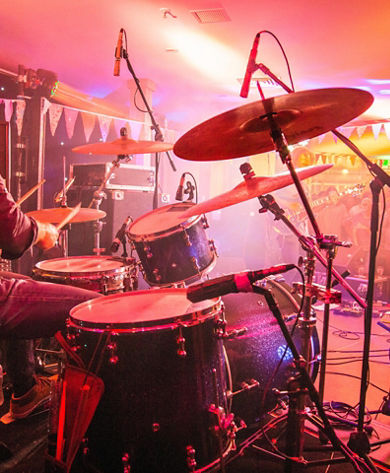 Band on Stage at PEAK Music Festival at Perisher