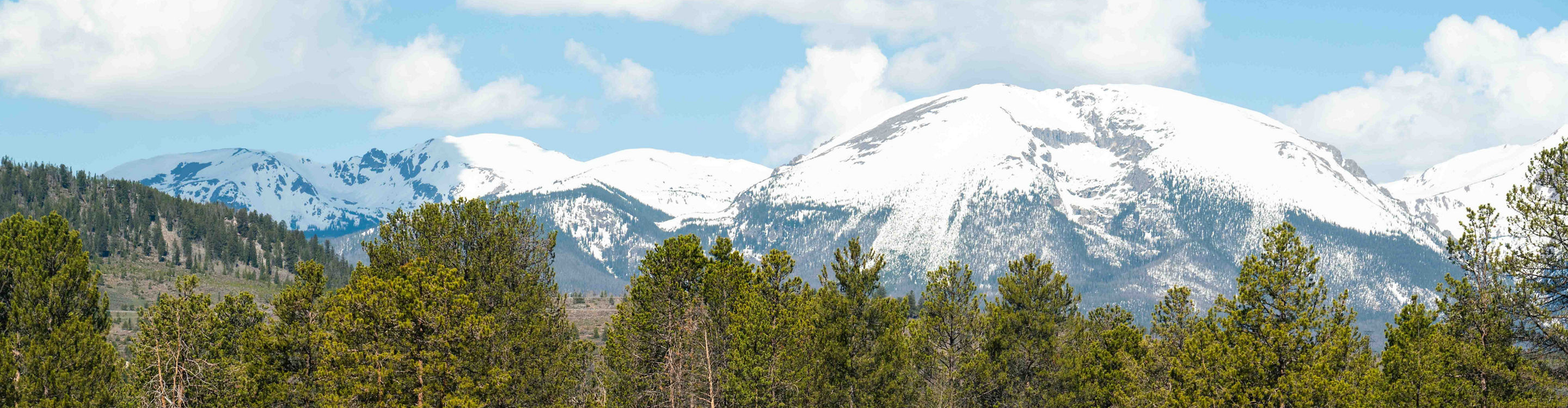 Golfing in the summer at the Ranch Golf Course on the front 9 in Keystone, CO. 