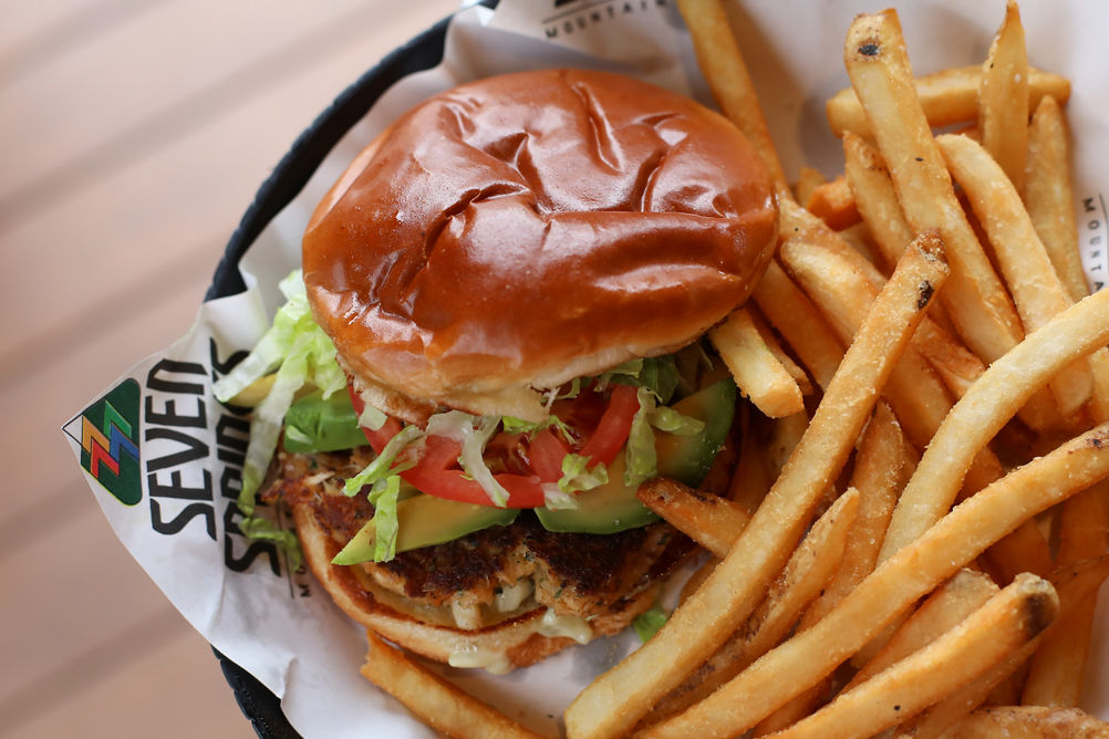 Food at Bavarian Lounge Seven Springs 2019