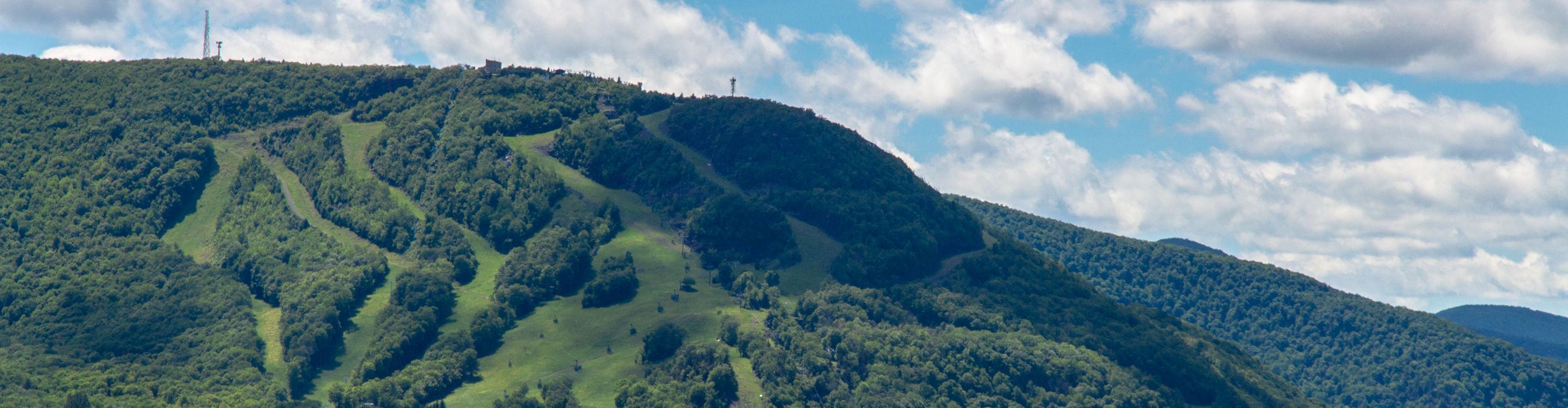 Aerial Shot of Hunter Mountain