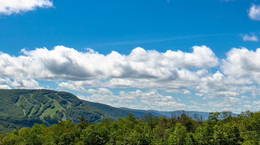 Clouds over Hunter Mountain