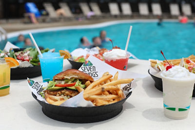 Bavarian Lounge Food and Beverage Imagery