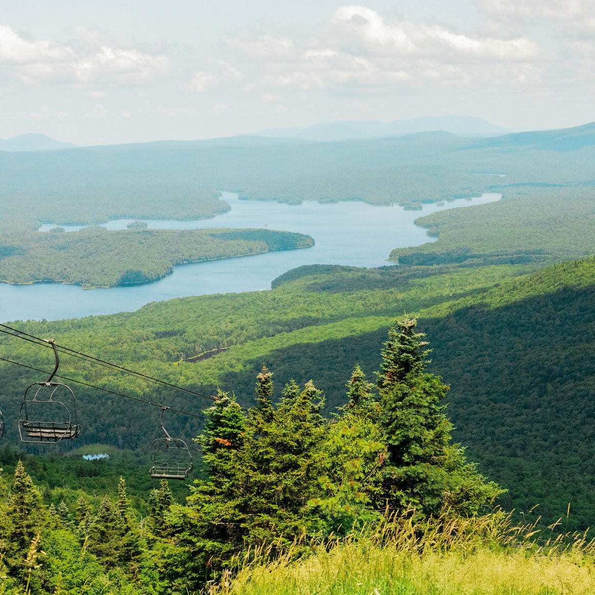 View of Snow Lake at Mount Snow
