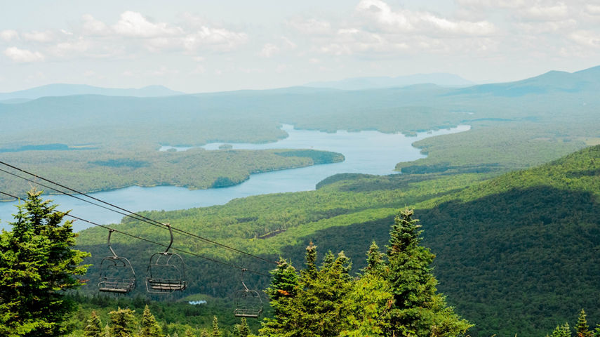 View of Snow Lake at Mount Snow