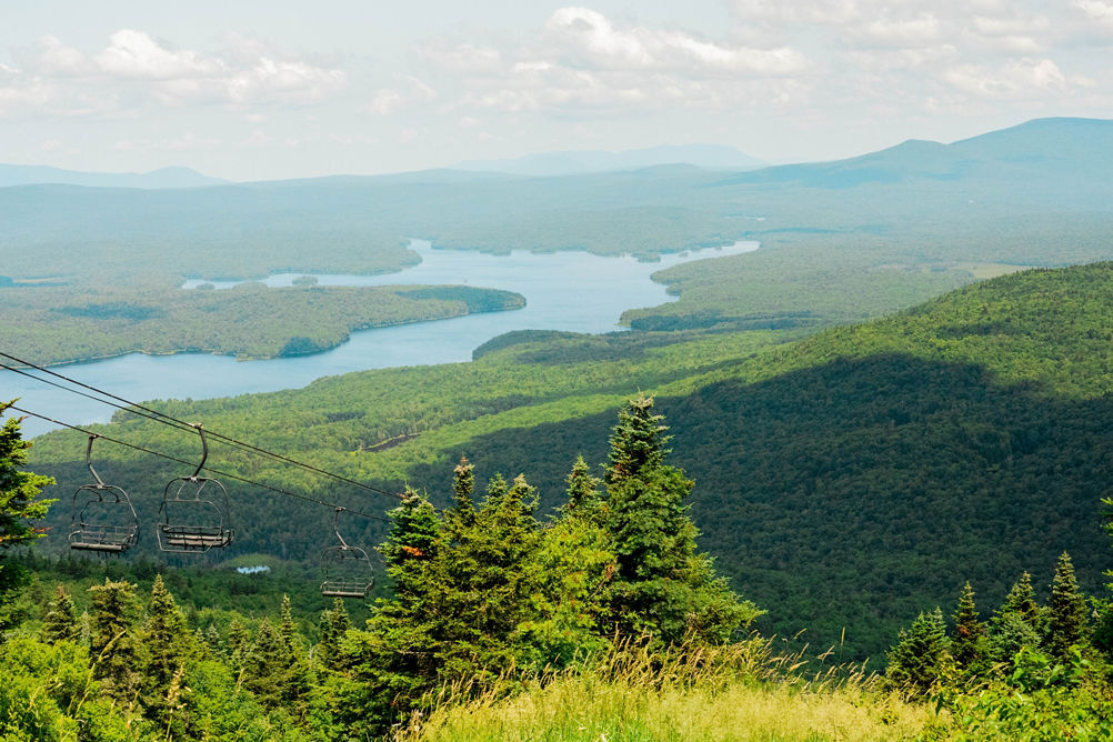 View of Snow Lake at Mount Snow