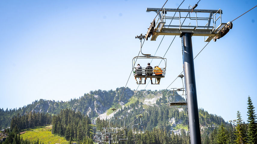 Scenic Chairlift Ride at Stevens Pass