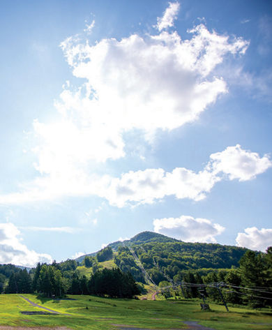 Clouds over Hunter Mountain