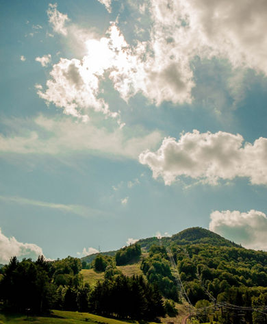 Clouds over Hunter Mountain