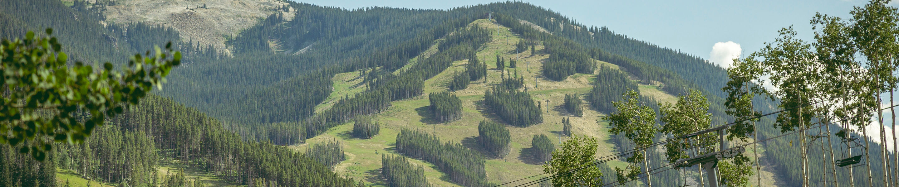 Grouse Mountain view from Strawberry Park at Beaver Creek