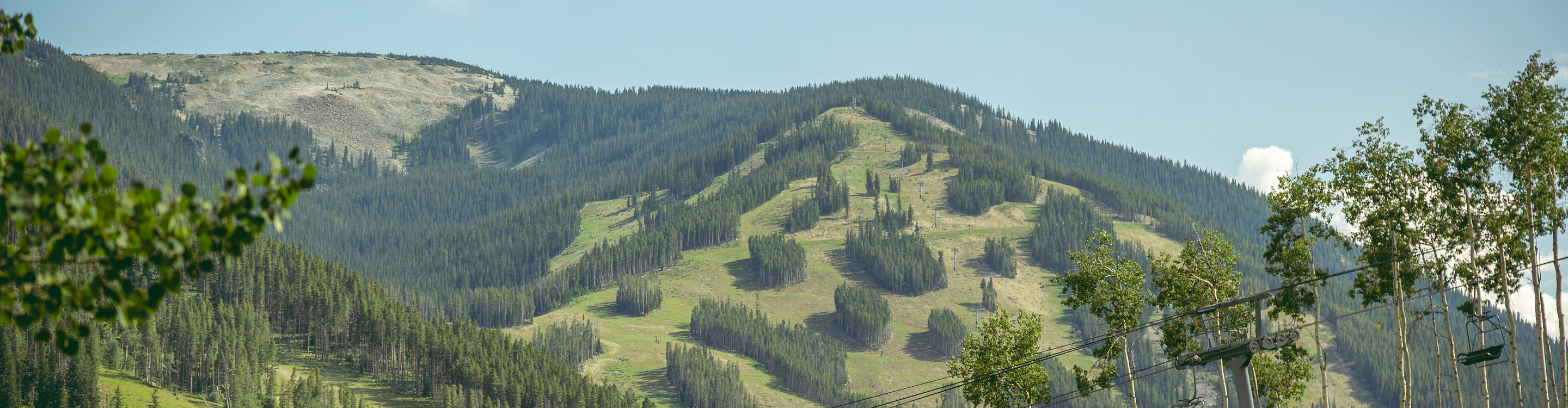 Grouse Mountain view from Strawberry Park at Beaver Creek