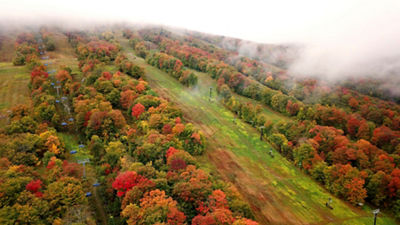 Autumn Leaves at Mount Snow