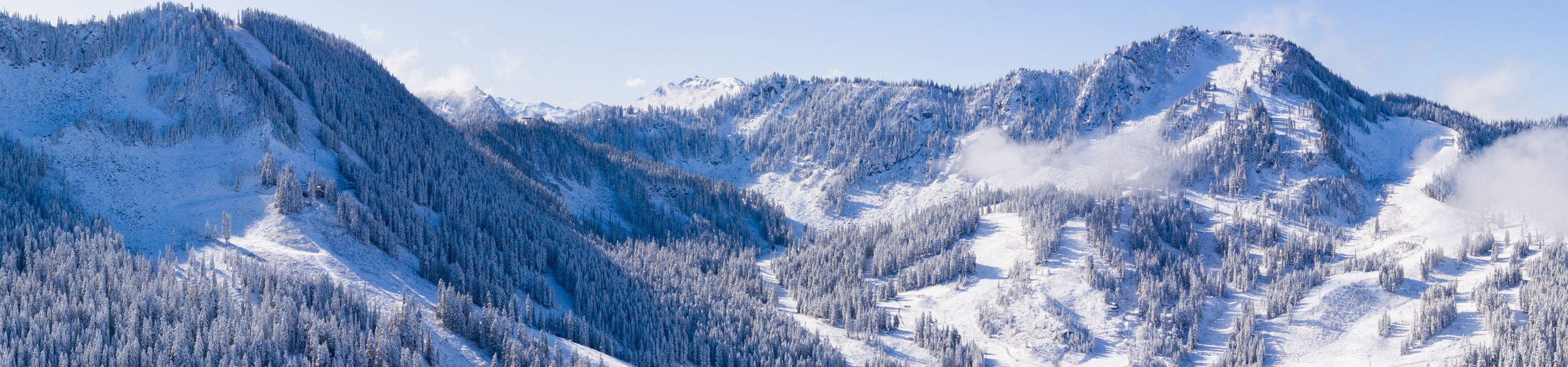 Aerial at Stevens Pass