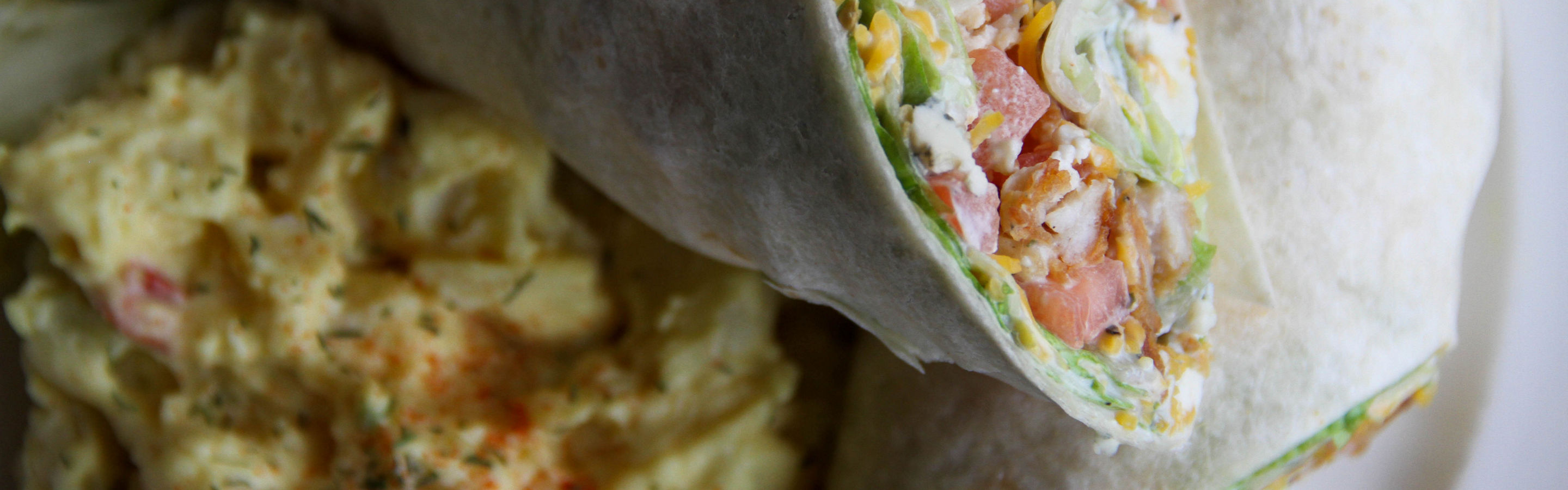 A Lunch Wrap option at Mt. Brighton