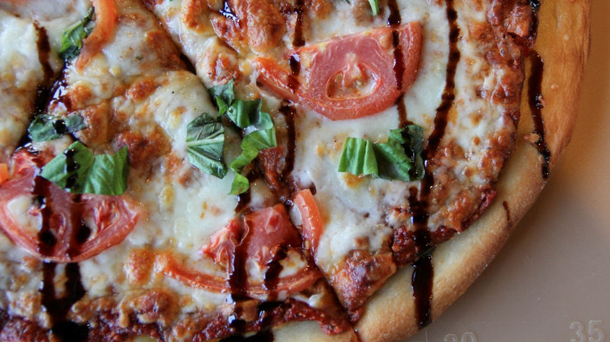 Pizza offered at Mt. Brighton