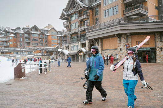 Beyond Peak 8 Base at Breckenridge, CO.