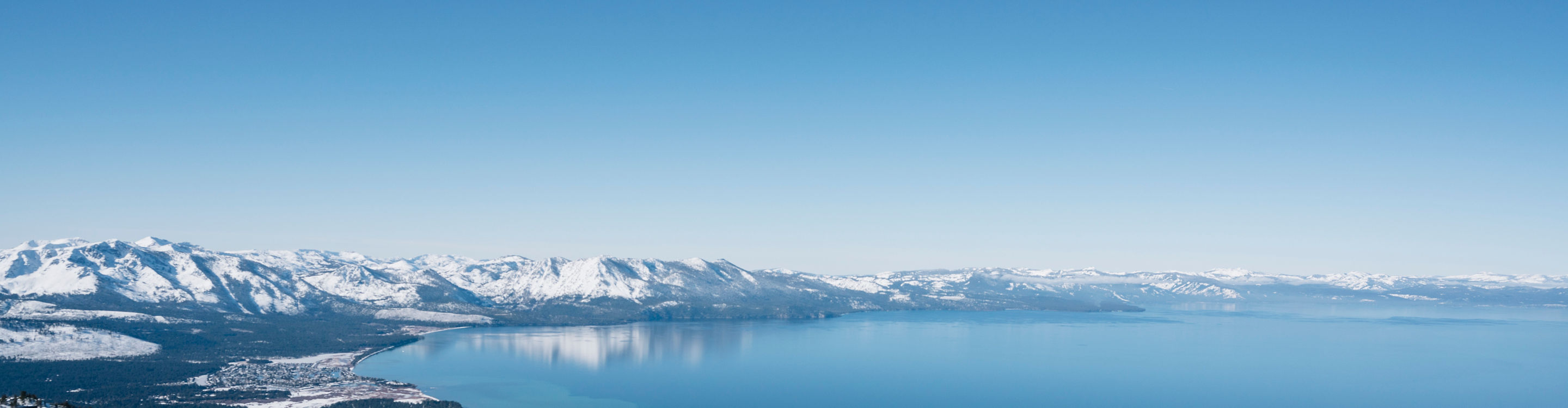Friends Skiing at Olympic Express at Heavenly