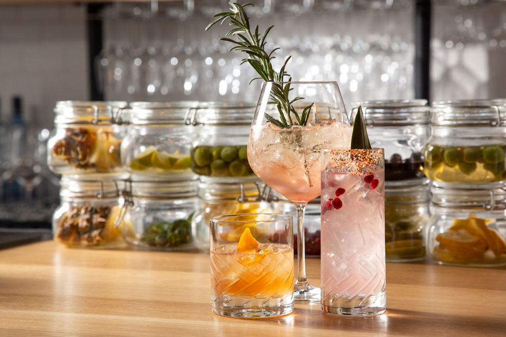 Cocktails at Bourbon Pub in The Village at Northstar