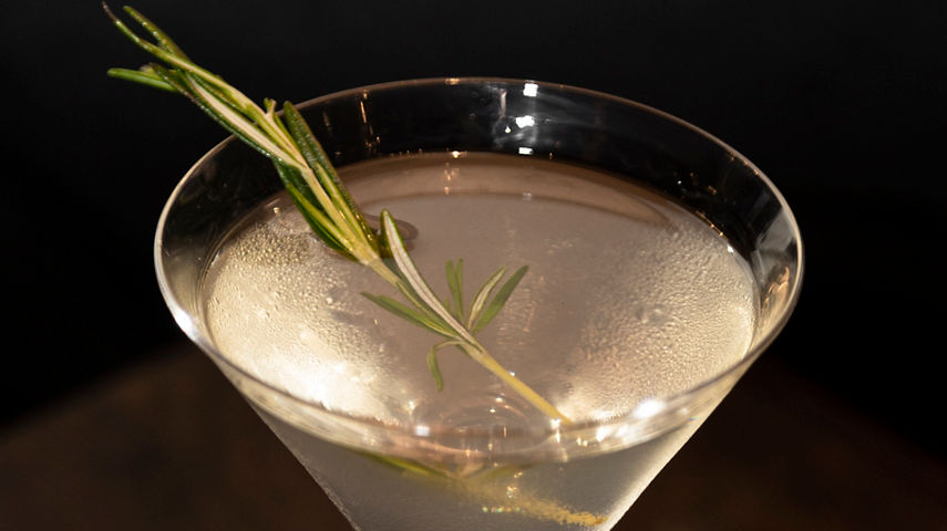 Fancy Cocktail at Restaurant at Mount Snow