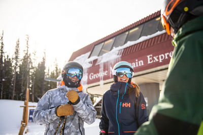 Powder Day at Grouse Mountain Opening in Beaver Creek, CO