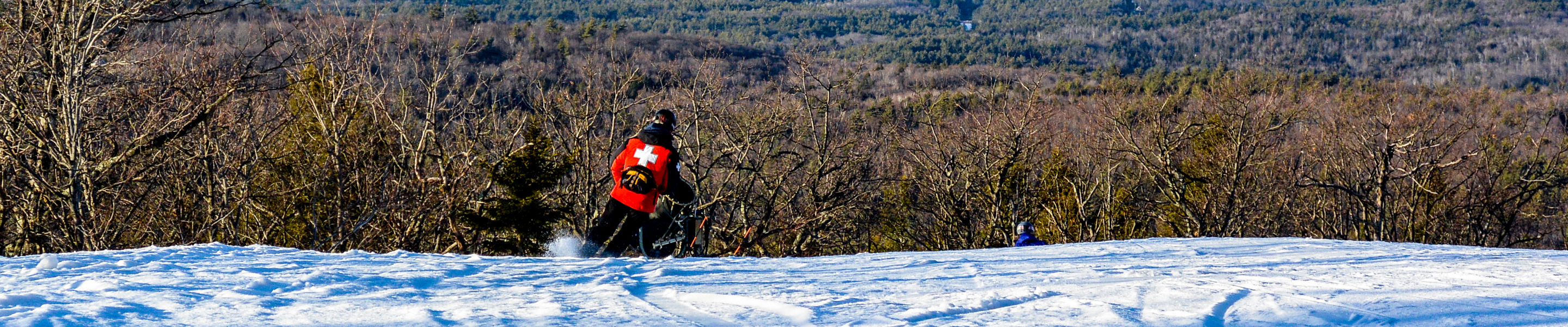 Ski Patrol Early Morning Run at Crotched Mountain