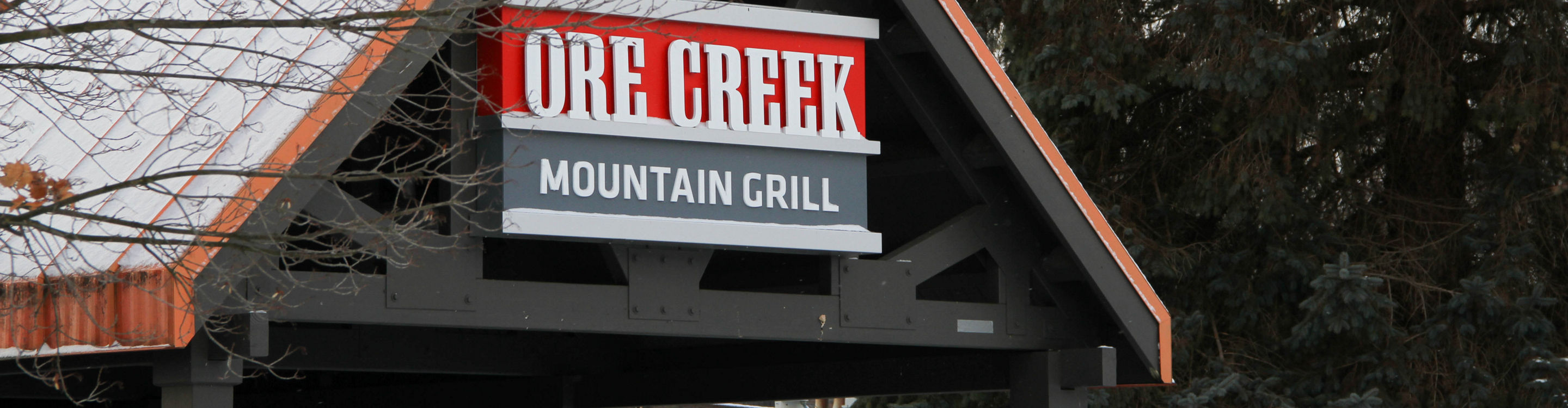 Ore Creek Mountain Grill Entrance at Mt. Brighton