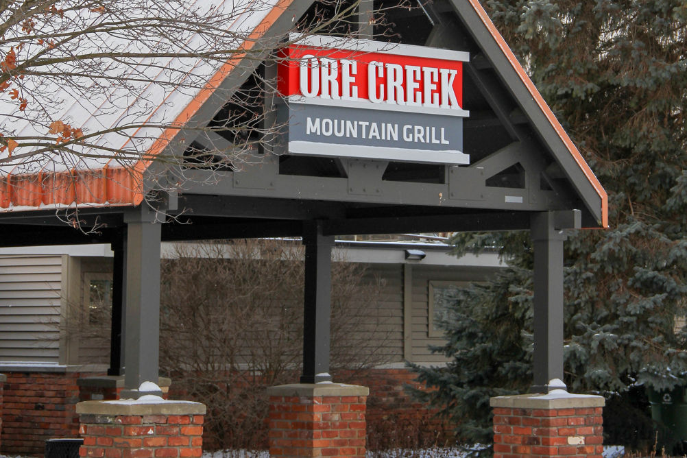 Ore Creek Mountain Grill Entrance at Mt. Brighton