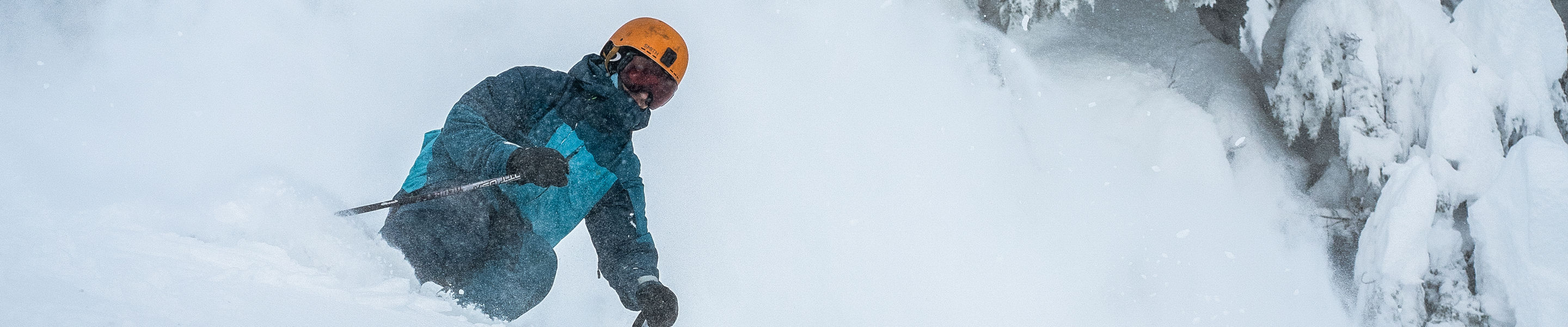 Alex Bosco Grey Trees Powder Skiing at Stevens Pass