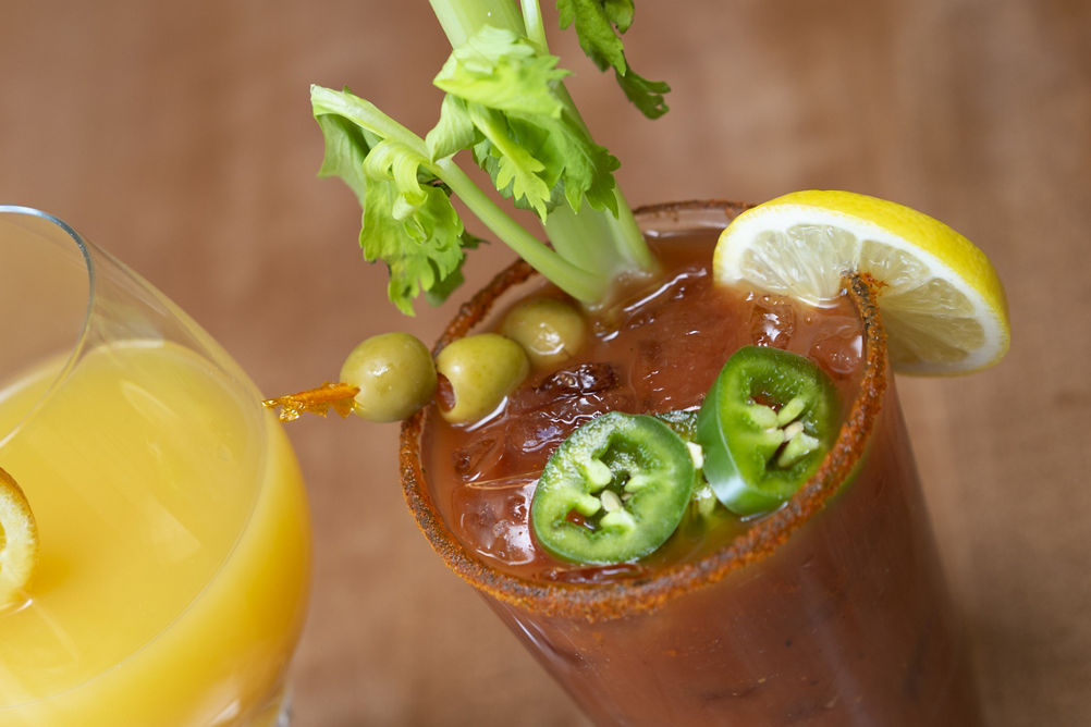 Bloody Mary and Mimosa