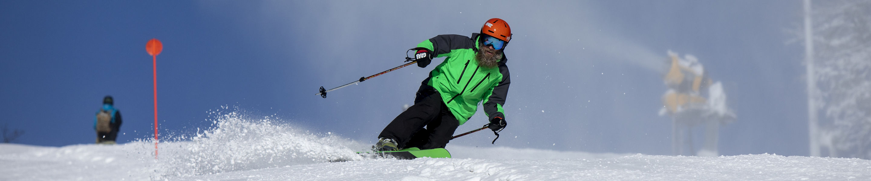 Snowboarder at Whitetail Mountain Resort