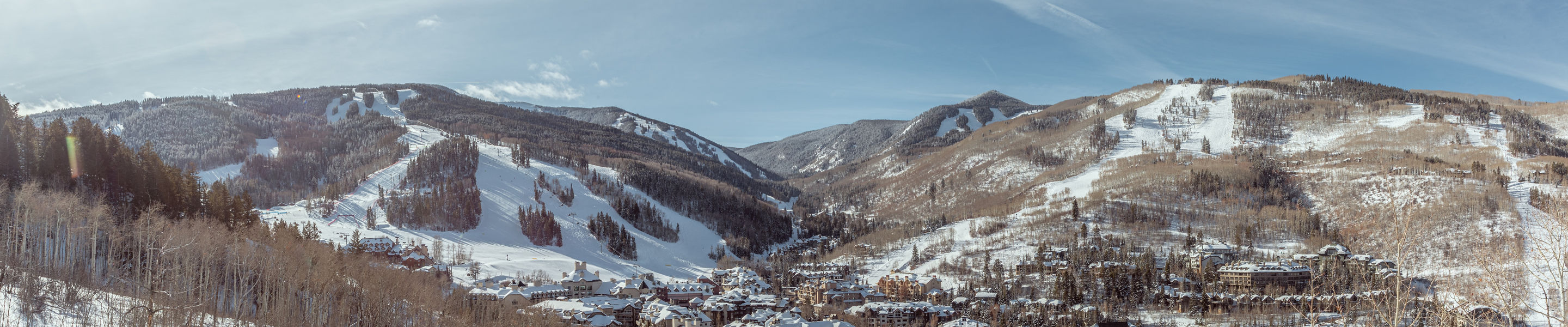Winter Scenic View of Beaver Creek Village