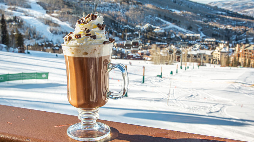 Hot Chocolate at the Ice Cream Parlour