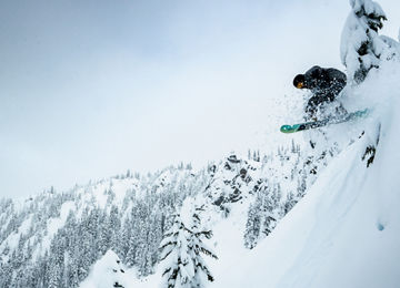 Joe Reed Snowboard Power Big Chief Bowl at Stevens Pass
