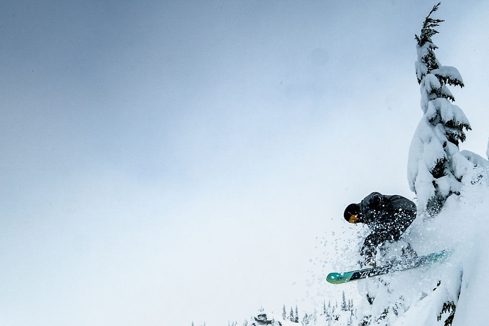 Joe Reed Snowboard Power Big Chief Bowl at Stevens Pass