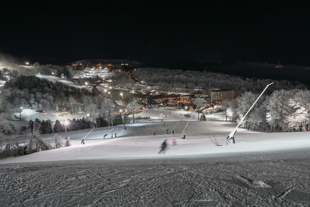 Skiing and Riding at Seven Springs Resort