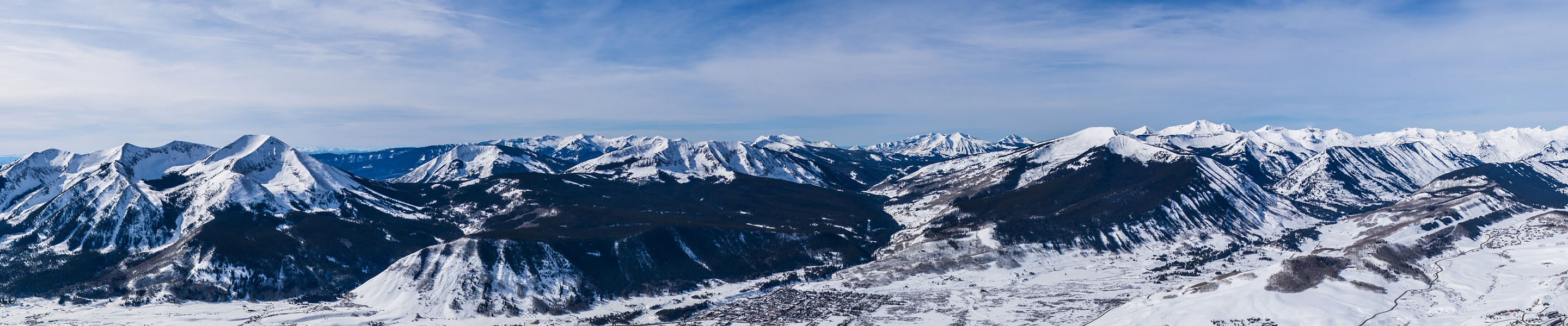 View from The Peak at Crested Butte