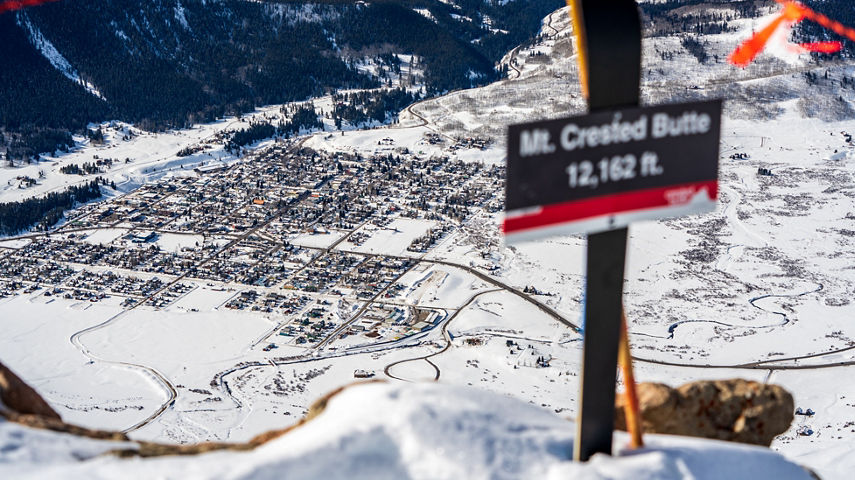 View from The Peak at Crested Butte