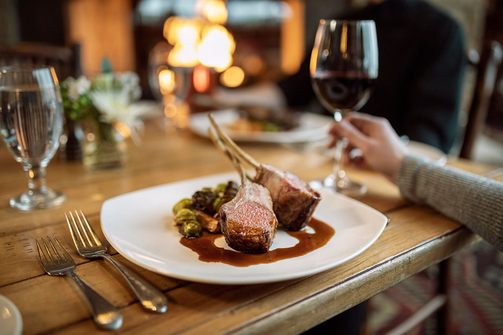 Pork Chop at Allie's Cabin in Beaver Creek, CO