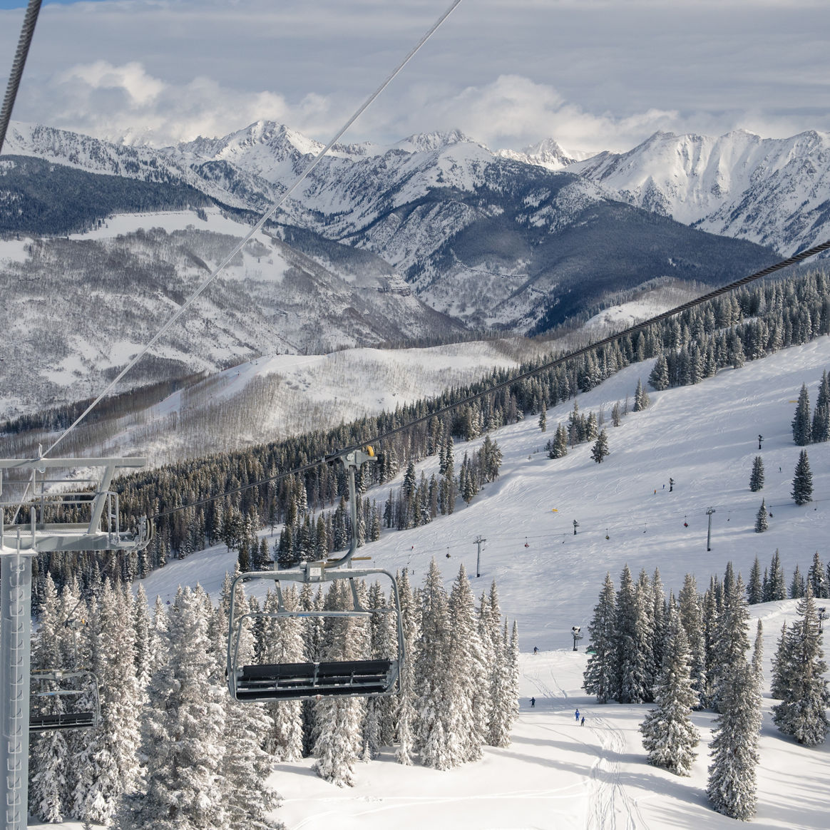 Y&I Skiing a Powder Day at Vail, CO
