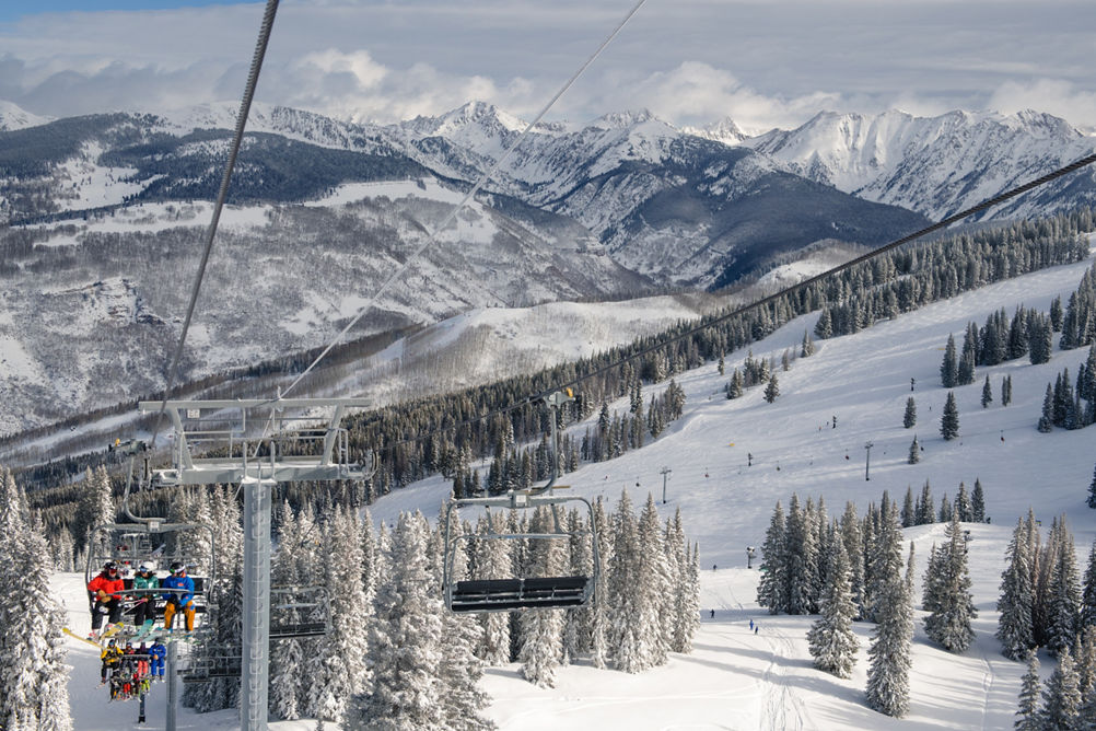Y&I Skiing a Powder Day at Vail, CO
